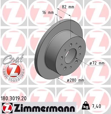 ARKA FREN AYNASI DUCATO I II III 94 > BOXER I II II 94 > JUMPER I II III 94 > 280x16x5DL 1.4Q 0986479B63-DF4481S | OEM:4246.Y9-46833806-71740118-4246.Y7
