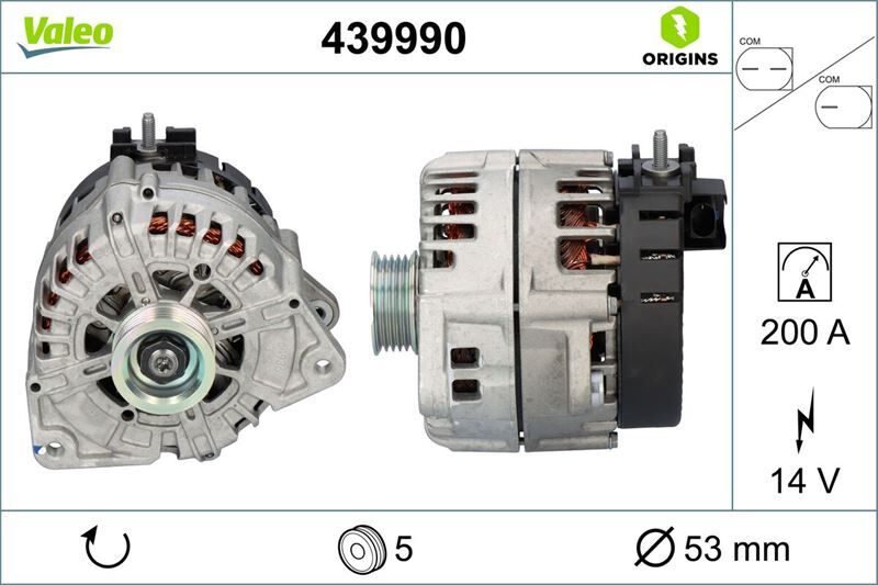 ALTERNATÖR DAIMLER | OEM:A0009063003-9063003