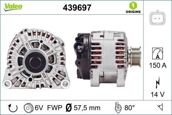 ALTERNATÖR CITROEN | OEM:5702-G8-5705