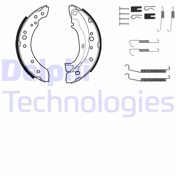 FREN PABUÇ KİTİ ARKA CITROEN C2. C2 ENTERPRİSE. C3. C3 PLURİEL 04/02>