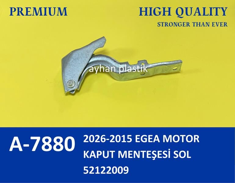 MOTOR KAPUT MENTEŞESİ SOL FIAT EGEA 15> | OEM:52122009