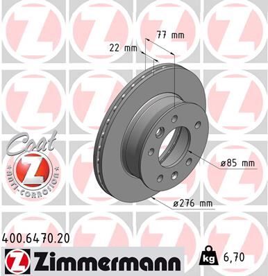 FREN DISKI ON MERCEDES SPRINTER B901>B904 . VW LT 28-35-46 | OEM:A9014210312-2D0407617