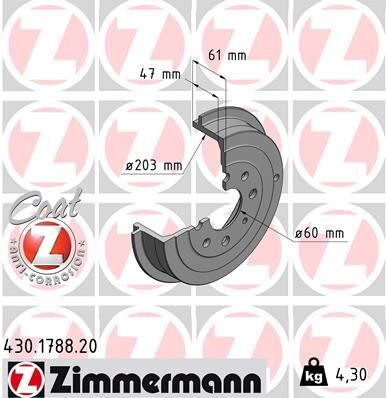 FREN KAMPANASI ARKA FIAT GRANDE PUNTO 05> PUNTO 12> PUNTO EVO 09>12 OPEL CORSA D 06>14 ADAM 12>19 203.2 / 47 MM | OEM:55701379-55703042-51840909
