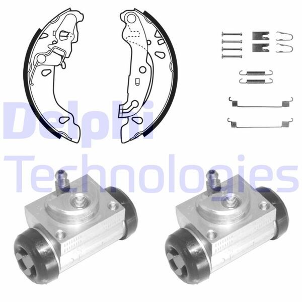 FREN PABUÇ KİTİ ARKA FORD FİESTA. KA 02/00>