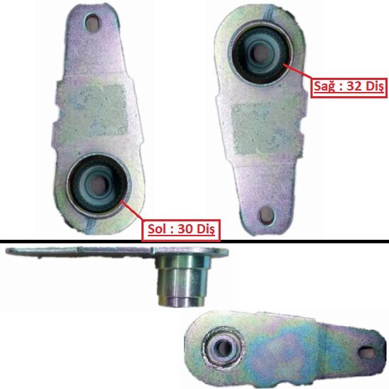 ARKA DINGIL TORSIYON KOL LEVYE TAKIM SAĞ:32 DİŞ-SOL 30 DİŞ 306-XSARA-309-ZX | OEM:5178.20-5178.41-5178.40