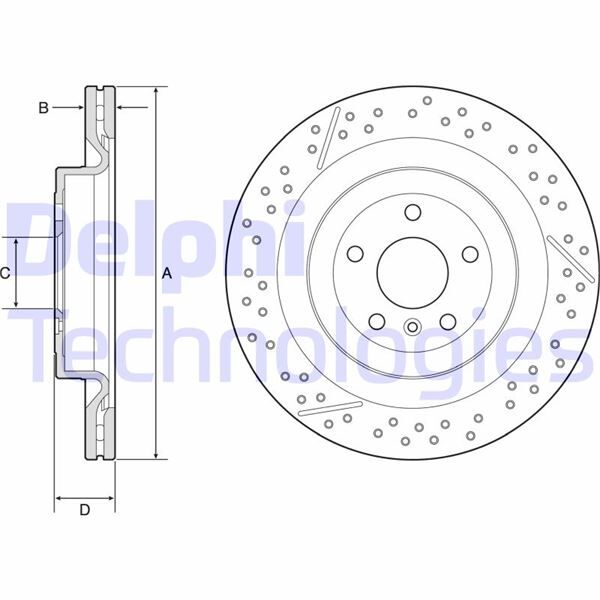 FREN DISKI ARKA MERCEDES X166 W166 C292 | OEM:A1664230512