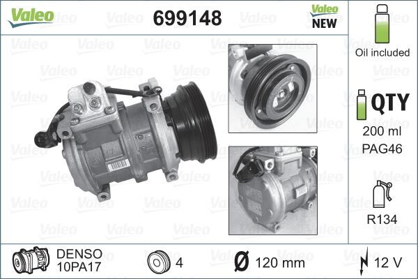 KOMPRESÖR BMW SERIES 3-5 | OEM:64521385172-64528385914-64528391135