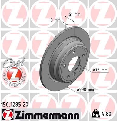 FREN DISKI ARKA BMW E39 96>03 | OEM:34216767049