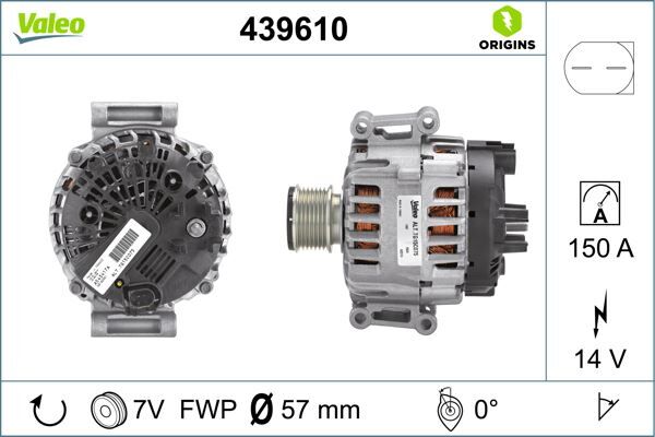 ALTERNATÖR MERCEDES C SERİSİ W/S204 ALTERNATÖR BİNEK | OEM:A27115415020080-2711541502