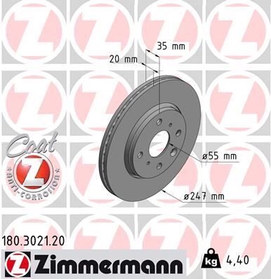 ÖN FREN AYNASI P107 1.0-1.4HDI 06/05>C1 1.0 1.4HDİ 05>TOYOTA AYGO 1.0 1.4HDİ 05> 250x20x4DLxHAVALI 986479239-DF4469 | OEM:4246.F0-4246.J0-4249.94-435120H010