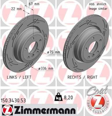FREN DİSKİ ARKA X1 2009 >3 2005 > 986479439-DF4461S