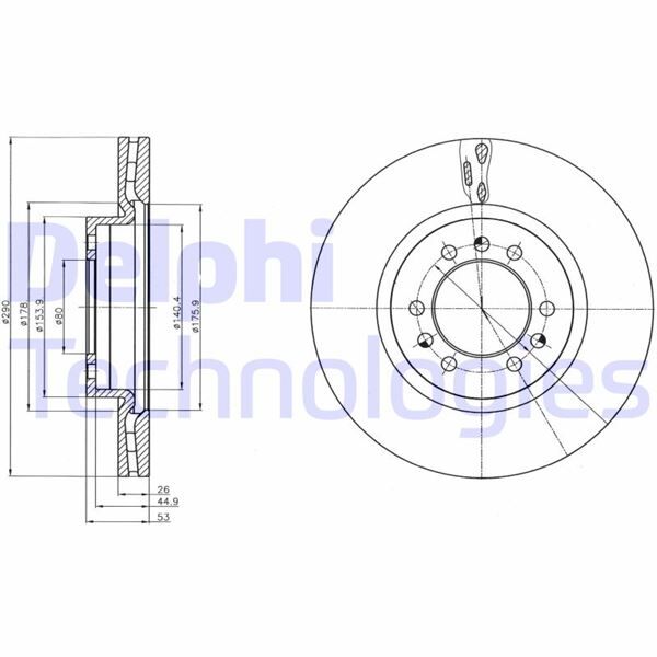 FREN DİSKİ ÇİFTLİ PAKET . DELİKLİ ÖN IVECO DAILY 11/2001 > 05/2006 | OEM:42471214