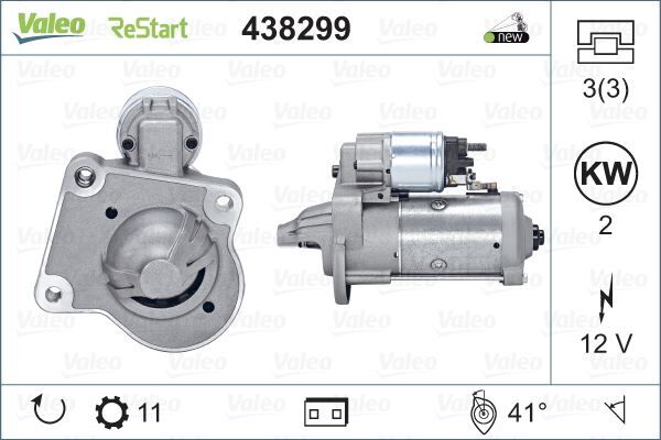 MARS MOTORU FORD FOCUS/ COURİER / FIESTA 11> 1.5/1.6 TDCI START/STOP STAR STOPLU | OEM:AV6N 11000 GE