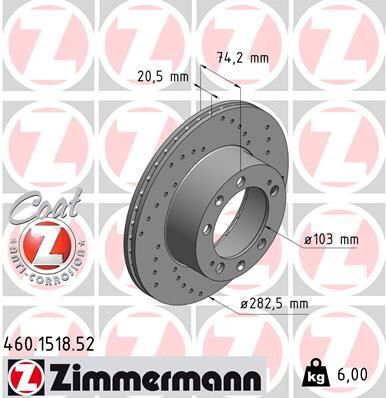 FREN DİSK DELİKLİ 986478414 | OEM:94435104105