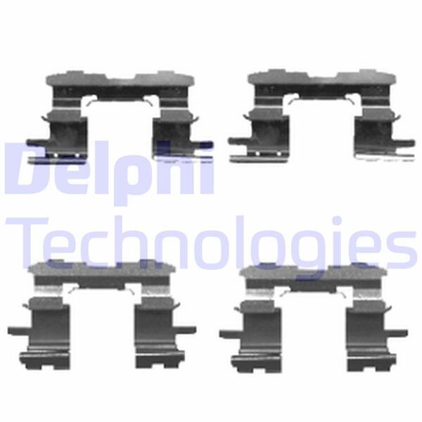 FREN BALATA MONTAJ TAKIMI ÖN TOYOTA CELİCA. COROLLA VERSO. MR2. PRİUS. YARİS. YARİS VERSO 01/99>07/0