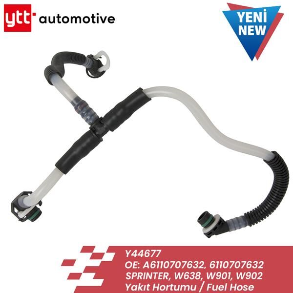 YAKIT HORTUMU MERCEDES OM611 W638 B901>B904 | OEM:A6110707632