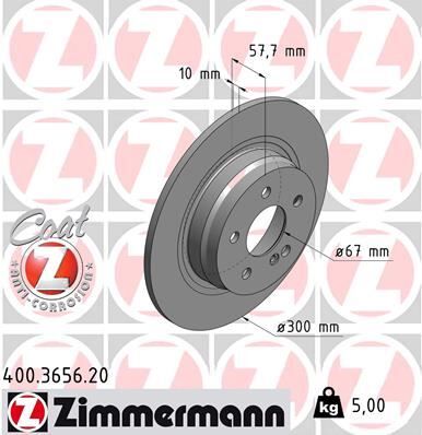 FREN DISKI ARKA MERCEDES W204 S204 C204 C207 A207 | OEM:A2044231512