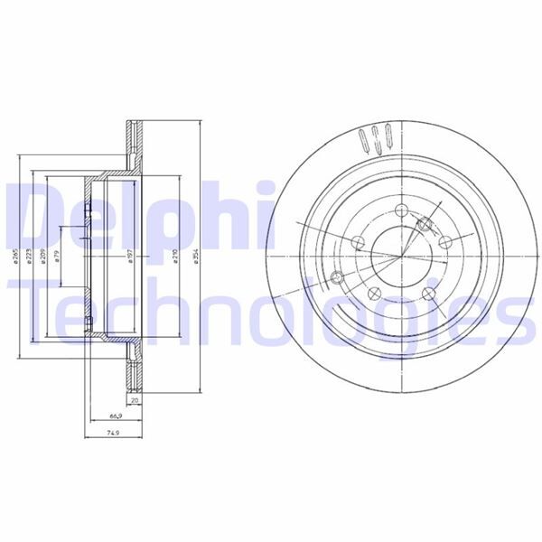 FREN DİSKİ ÇİFTLİ PAKET - BOYALI. DELİKLİ ARKA LAND ROVER RANGE ROVER. RANGE ROVER SPORT 02/2002 > 07/2013 | OEM:LR017804-LR031844-SDB500201