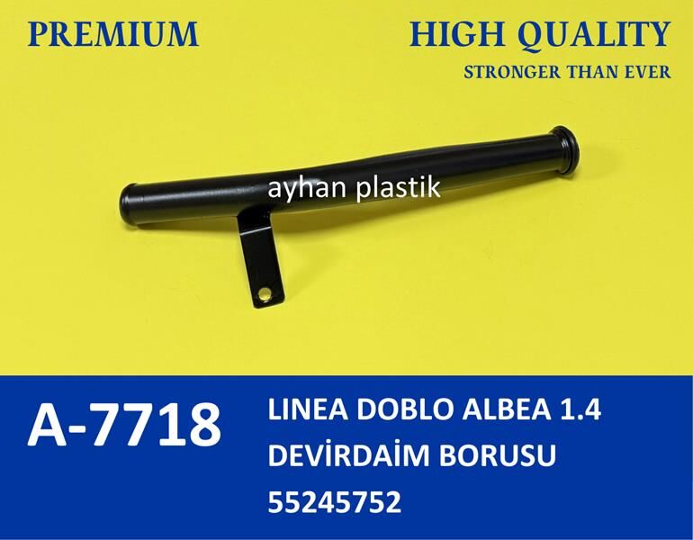 DEVİRDAİM BORUSU FIAT LINEA-DOBLO-ALBEA 1.4 | OEM:55245752