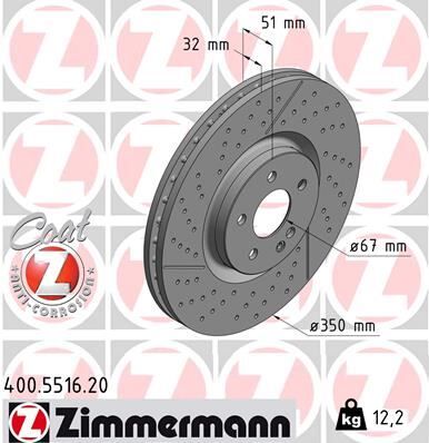 FREN DISKI ON MERCEDES AMG W176 C117 X117 X156 R172 | OEM:A1764210212