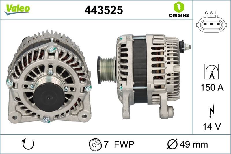 ALTERNATÖR RENAULT NISSAN | OEM:23100JD71B-23100JG71B-23100JD71B