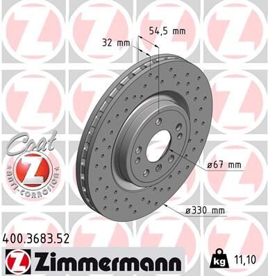 FREN DISKI ON 4-matic MERCEDES W166 C292 W251 | OEM:A1664211300