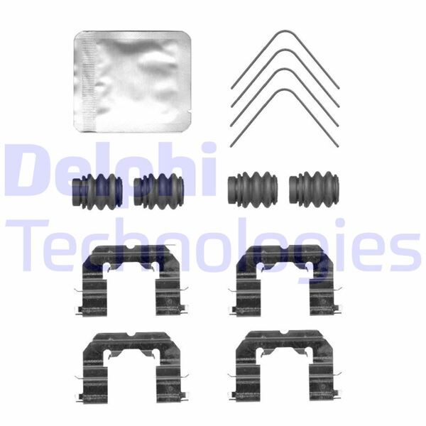 Ön FREN BALATA MONTAJ TAKIMI HYUNDAI-KIAHYUNDAI Accent.Solaris.Verna-KIA Rio.Rio X-Line