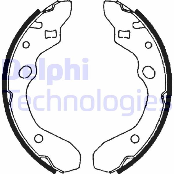 FREN PABUCU ARKA MAZDA 323. MX3 01/91>10/98