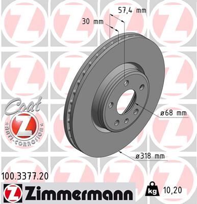 FREN DİSKİ ÖN AUDI A4-A5 2015 > 0986479E49-DF6950S | OEM:80A615301E-8W0615301AA-8W0615301H