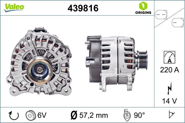 ALTERNATÖR VW GROUP | OEM:06E903023B