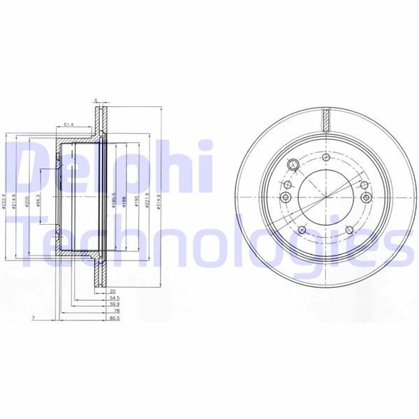 FREN DİSKİ ÇİFTLİ PAKET . DELİKLİ ARKA KIA SORENTO 08/2002 > 02/2010 | OEM:58411-3E300