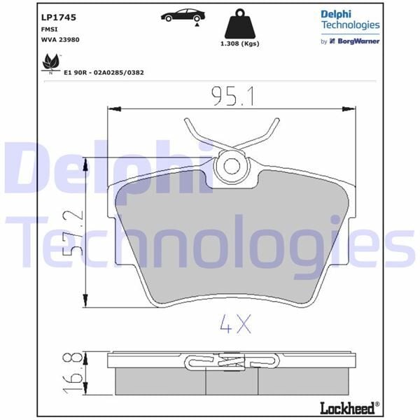 ARKA FREN BALATASI RENAULT TRAFIC II 06> TRAFIC III 15> OPEL VIVARO A 06> VIVARO B 15> | OEM:7701054772-4414520-440607091R