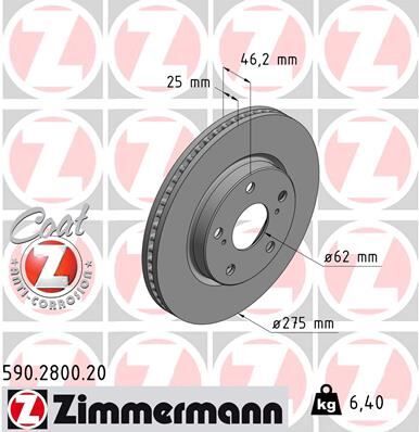FREN DİSKİ. ÖN. 296 /28-26 MM . HAVA KANALLI 986479428 | OEM:43512-42040