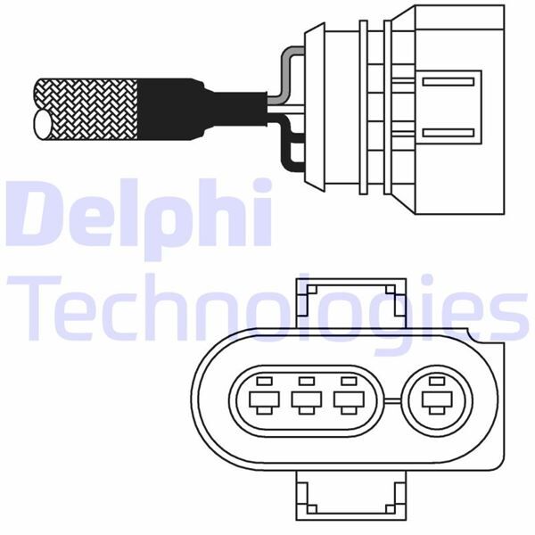 OKSİJEN SENSÖRÜ - VW GOLF III. SHARAN 08/91>06/00