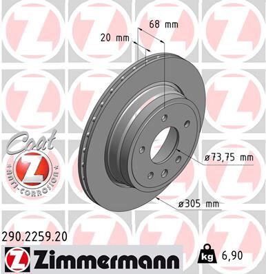 ARKA FREN AYNASI JAGUAR XJ XK Coupe 4.2 XK8-4.2 XKR 03/2006- -XK4.2 XK8 03/2006- 305 CAP HAVALI 986478660-DF4094 | OEM:JLM12428-JLM20342