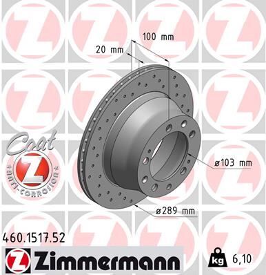 FREN DİSK DELİKLİ | OEM:94435204103-94435204104
