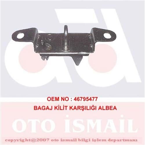 BAGAJ KİLİT KARŞILIĞI ALBEA 210059 | OEM:46795477