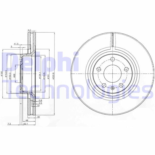 FREN DİSKİ ÇİFTLİ PAKET . DELİKLİ ÖN AUDI A6. A8. ALLROAD 07/2003 > 06/2011 | OEM:4F0615301E