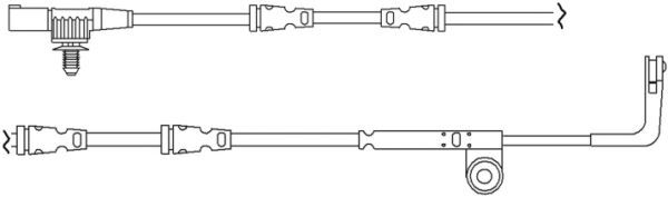 BALATA FISI ARKA LAND ROVER DISCOVERY 3-4 L319 RANGE ROVER SPORT I L320 | OEM:SOE000025