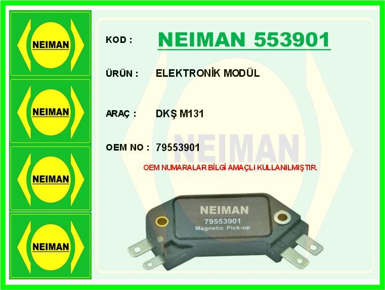 ELEKTRONİK MODÜL DKŞ M131 | OEM:79553901