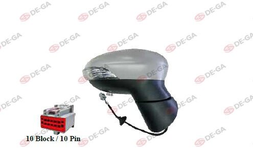 DIŞ DİKİZ AYNASI SAĞ FORD FİESTA 13> ELEKTRİKLİ ISITMALI KATLANIR ASTARLI | OEM:C1BB 17682 GA