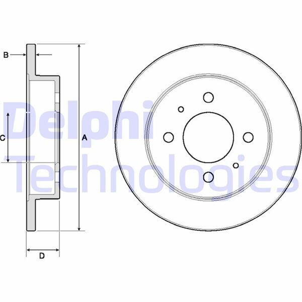 FREN DİSKİ ÇİFTLİ PAKET . DELİKSİZ ARKA MITSUBISHI CARISMA. COLT 01/1992 > 07/2000 | OEM:MB699288-MB857762-MB857763