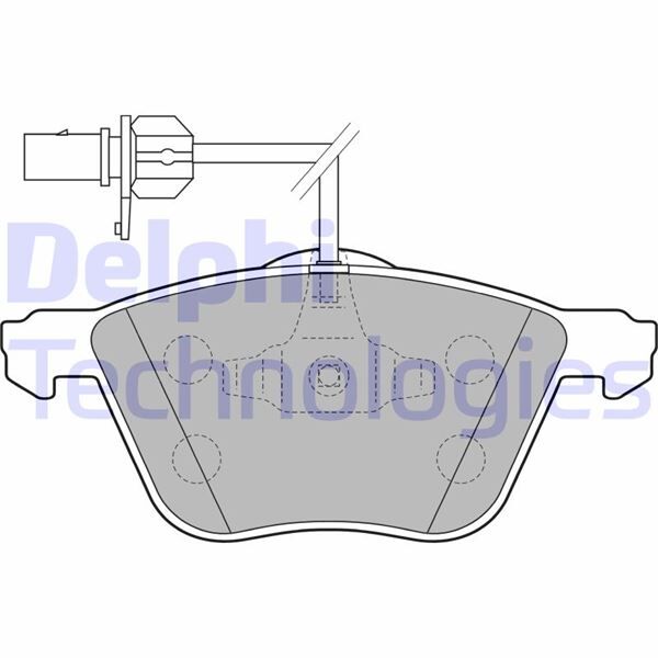 FREN BALATASI ÖN FORD GALAXY / SEAT ALHAMBRA / VW CARAVELLE. SHARAN. TRANSPORTER 03/00> | OEM:5012759231517