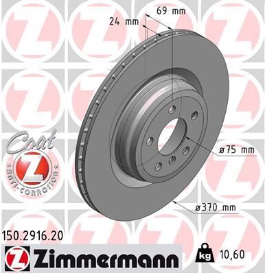 FREN DİSKİ. ARKA. 370 /23.9-22.4 MM . HAVA KANALLI. KAPLAMALI. YÜKSEK KARBON ALAŞIMLI. CİVATA KİTİ 986479730-DF6311S | OEM:34216775291