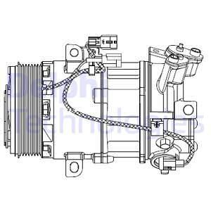 KLIMA KOMPRESÖRÜ RENAULT CAPTUR I 13> CLIO IV 12> 0.9 TCE 1.2 TCE | OEM:926000217R-926000734R