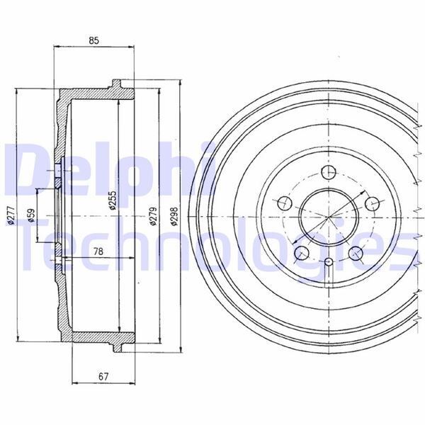 FREN KAMPANASI ARKA CITROEN DİSPATCH. EVASİON. JUMPY. SYNERGİE / FIAT SCUDO. ULYSSE / LANCIA Z ZETA