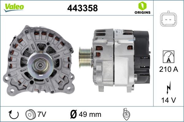 ALTERNATÖR RENAULT-NISSAN | OEM:8200477100-7711368681