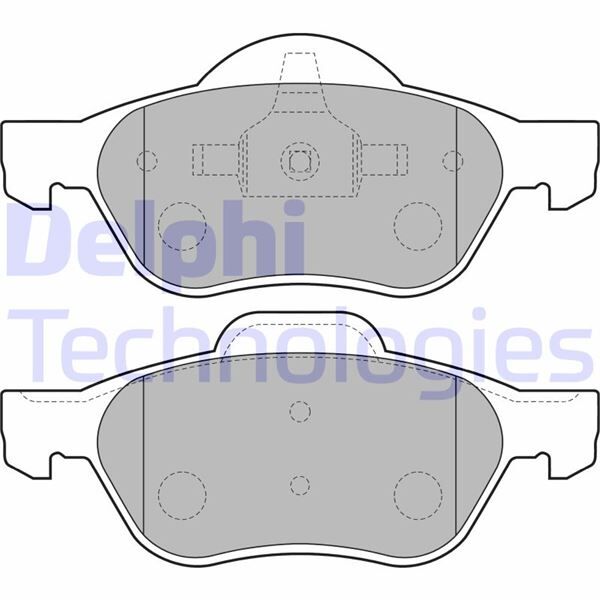 ÖN FREN BALATASI RENAULT LAGUNA II 01>05 LAGUNA III 07>15 MEGANE II 02> | OEM:7701206598-7701208183-7701209808
