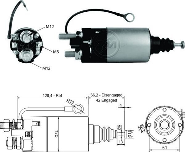 24V VOLVO PENTA | OEM:24-16481