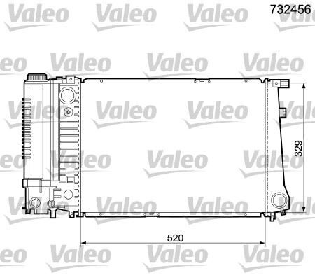 MOTOR SU RADYATORU BMW M50 E34 90>95 | OEM:17111712992